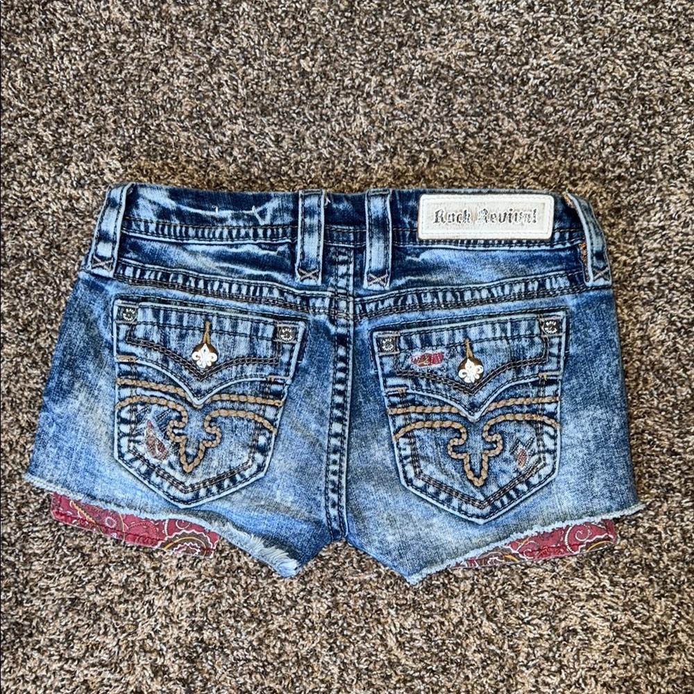 Rock Revival Alivia Jean Shorts size 26
